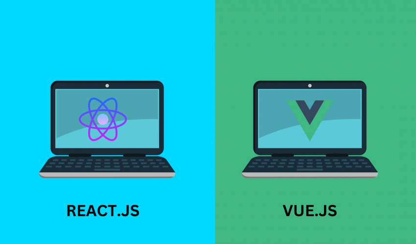 React js and Vue js
